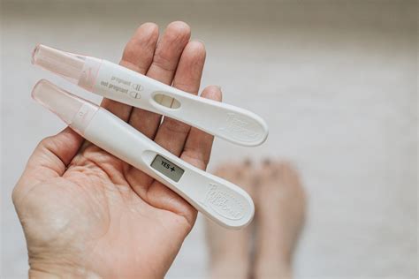 Equate Digital Pregnancy Test Taken Apart Positive