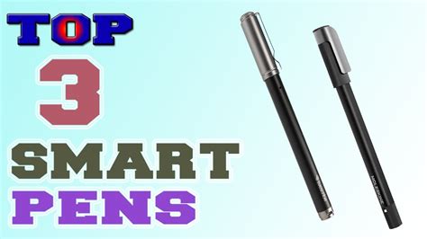 Smart Pen Top 3 Best Smart Pens In 2021 Youtube