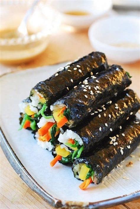 They're healthy, easy to transport and packed with umami, the mythical fifth flavor that was first articulated by a japanese scientist in 1908. Mayak Gimbap mini seaweed rice rolls dinner koreanrecipe ...