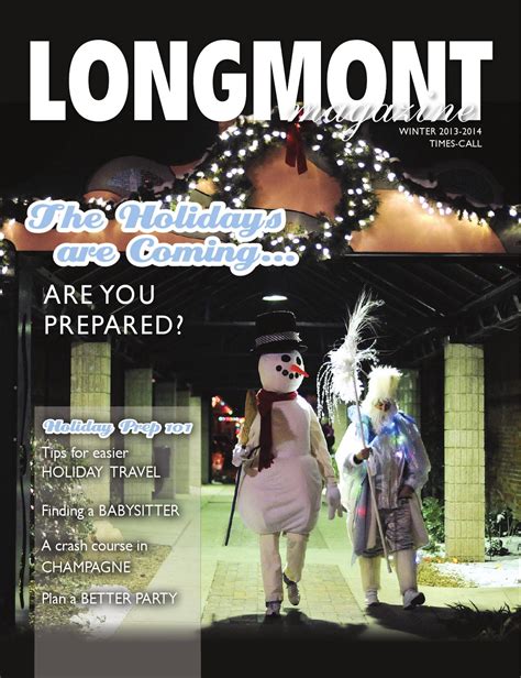 Longmont Magazine Winter 2014 By Times Call Newspaper Issuu