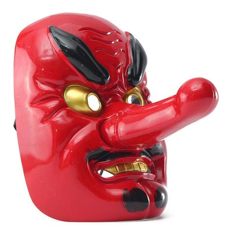 Japanese Tengu Mask Omen Noh Kabuki Samurai Demon COSPLAY Hallowmas UnbrandedGeneric Scary