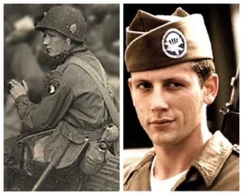 Band Of Brothers Real Soldiers And Actors That Played Them Imgur Band Of Brothers Brother