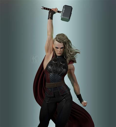 Female Thor Zbrushcentral