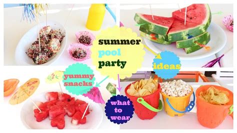10 Attractive Pool Party Food Ideas For Adults 2022