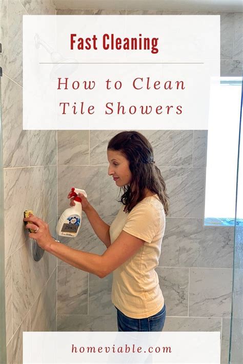 Now that you know the various ways and tips to clean bathroom tiles, you can maintain your bathroom and keep it neat and clean always. How to Clean and Maintain a Tile Shower in 2020 | Cleaning ...