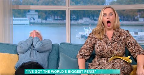 Phillip Schofield Stunned As He Is Shown Worlds Biggest Penis On This Morning