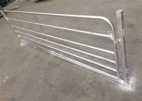 5 Bar Galvanized Farm Gate Fence , Cattle Yard Panel Easily Assembled
