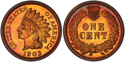 Images Of Indian Cent 1903 1c Rb Pcgs Coinfacts
