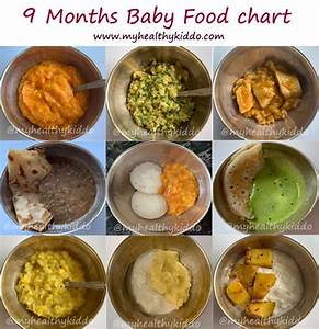9 Months Baby Food Chart 9 Months Baby S Schedule 271 To 300 Days