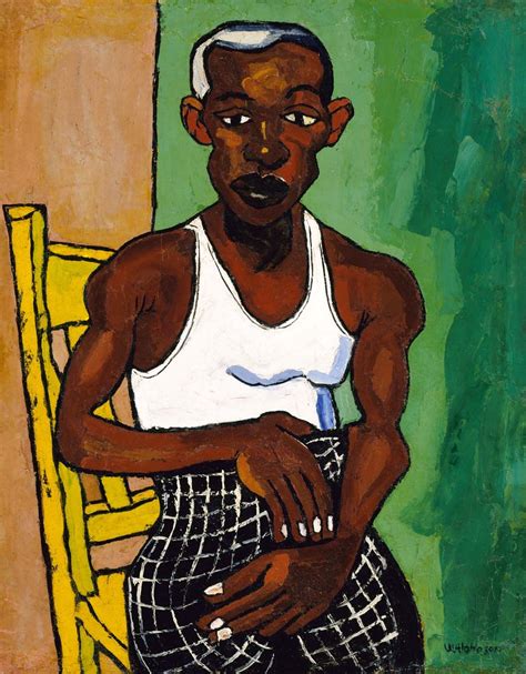 Athlete By William H Johnson American Art William H Johnson Black