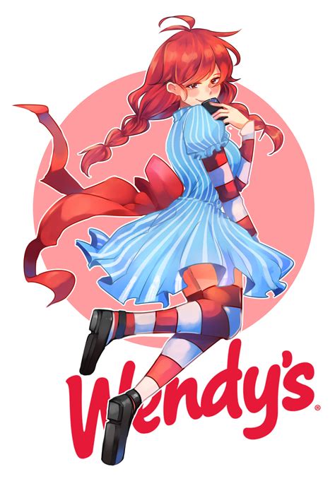 Pin By Parely On Anime Art Wendys Girl Smug Wendy Wendys Fanart