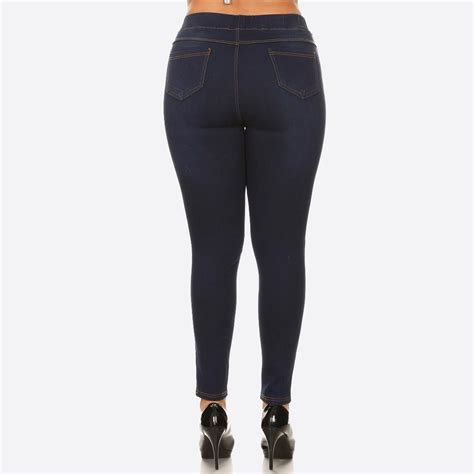 Plus Size Womens Fleece Lined Jeggings These Jeggings Are Styled To