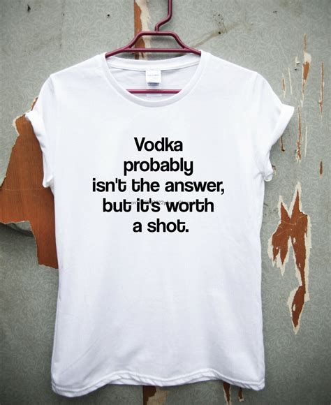 mens womens funny t shirts drinking novelty tee humour top worth a shot t shirts aliexpress