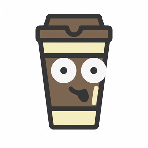 Coffee Cup Emoji Emoticon Emotion Expression Icon Download On