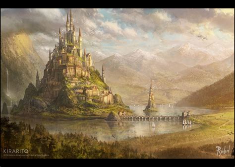 Artstation Fantasy Castle