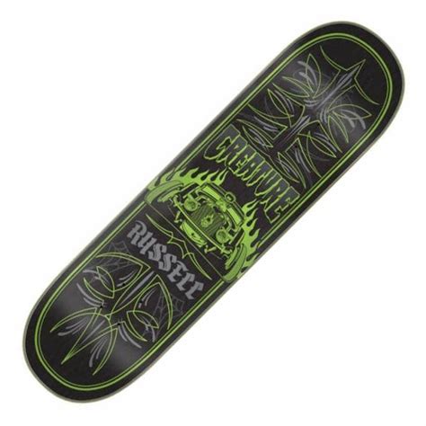Creature Skateboards Russell To The Grave Vx Skateboard Deck 86
