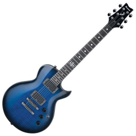 Disc Ibanez Art320 Electric Guitar Blue Sunburst With Free T