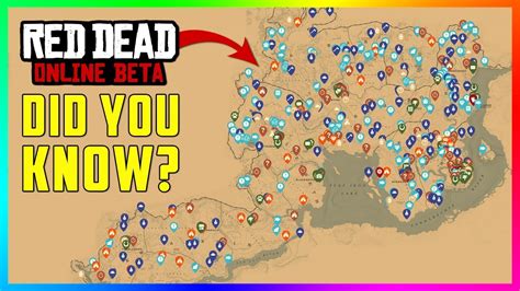 Red Dead Redemption 2 Interactive Map Youtube Bdabattle