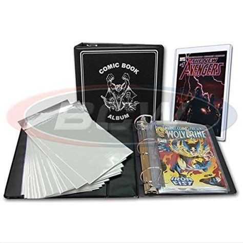 Bcw Comic Book Collector Starter Kit Comes With Album Pages Bags