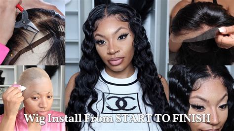 ultimate melt from start to finish frontal wig install and wave crimping tutorial ft wiggins