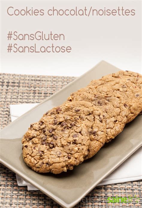L'utilisation de l'eau froide est nécessaire : Recette de cookies chocolat noisettes sans gluten ni ...