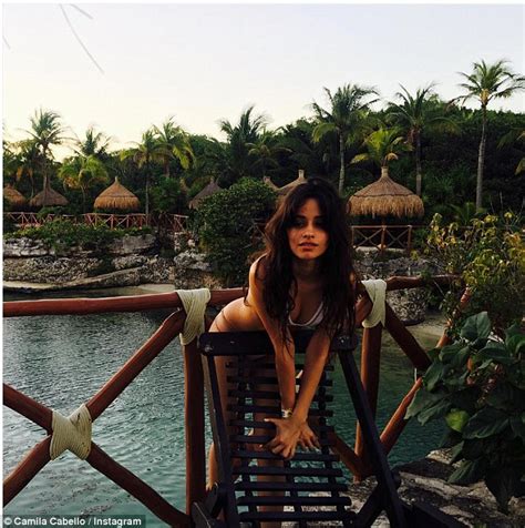 A healthy diet, some yoga. Camila Cabello shows off her beach body after her split ...