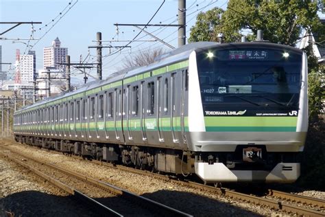 鎌倉車両センター本所 E233系 クラh027編成 の写真 鉄道写真投稿サイトtrain Directory