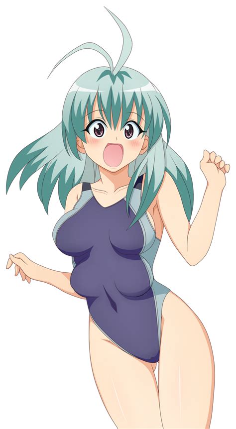Rule 34 1girls Blue Hair Blush Breasts Collarbone Embarrassed Extra
