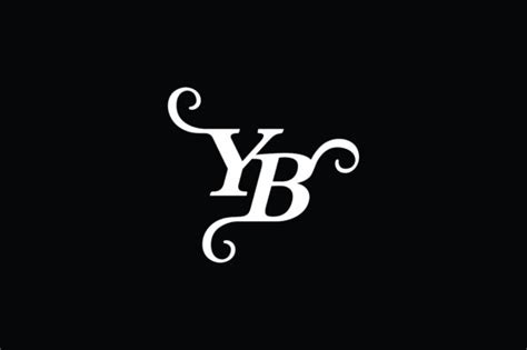 Monogram Yb Logo V2 Graphic By Greenlines Studios · Creative Fabrica