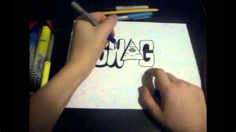 Swag Drawing In Graffiti Youtube