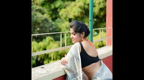 Saree Lover Saree Sundari Saree Fashion Photoshoot Expression Feat Triyaa Das