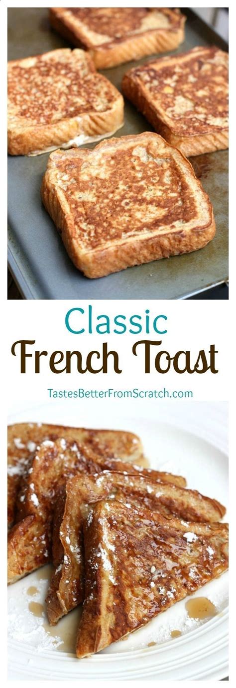 Classic French Toast Recipe With A Secret Ingredient That Makes Them