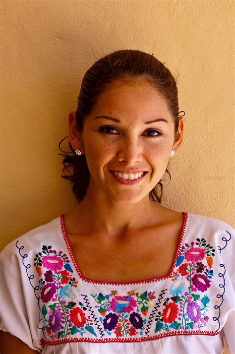 A Beautiful Young Mexican Woman Playa Mazatlan Hotel Mazatlan