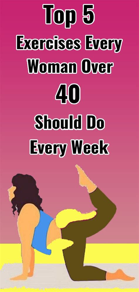 Top 5 Exercises Every Woman Over 40 Should Do Every Week Simple