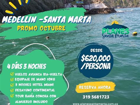 Planes Santa Marta Tours En Santa Marta Y Paquetes Todo Incluido