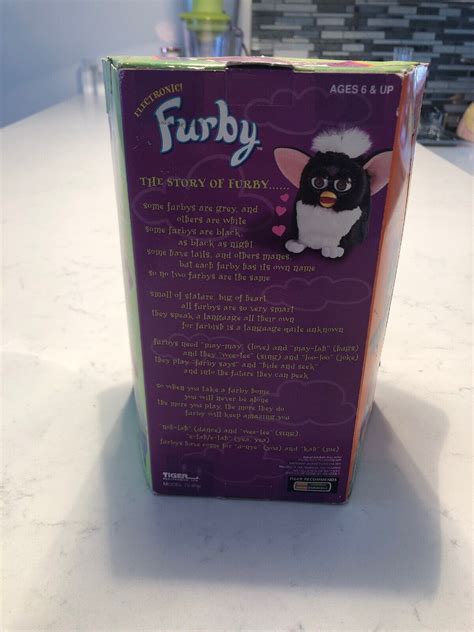 Furby 1998 Original First Edition White Super Rare Ebay