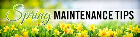 Spring Home Maintenance Checklist Highland Home Inspections