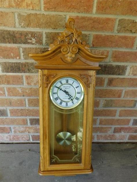 Strausborg Manor Westminister Chime Battery Operated Wall Clock