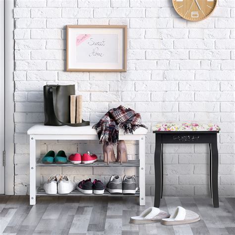 The bailey vanity stool provides a touch of opulence to your bath. Vanity Wood Dressing Stool Padded Chair Makeup Piano Seat ...