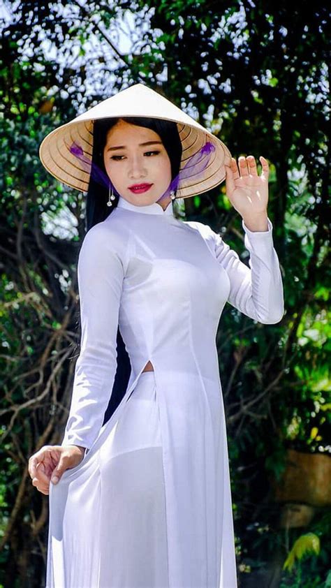 Long White Dress Vietnamese Clothing Vietnamese Dress Vietnamese Traditional Dress