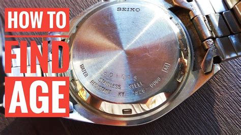 Seiko Watch Serial Numbers