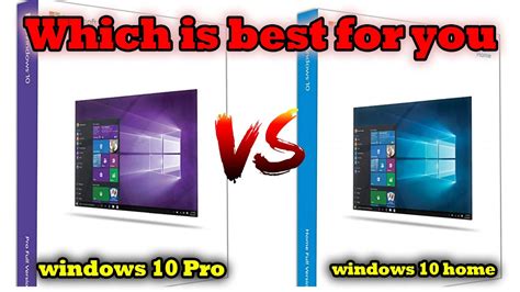 Difference Between Win 10 Home And Win 10 Pro Howtodase