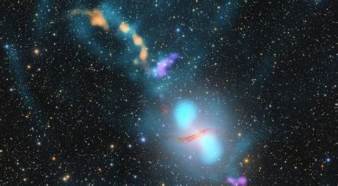Astronomers Capture Amazing Black Hole Eruption 12 Million Light Years