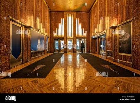 Chrysler Building Lobby Art Deco W 42nd Street Lexington Avenue