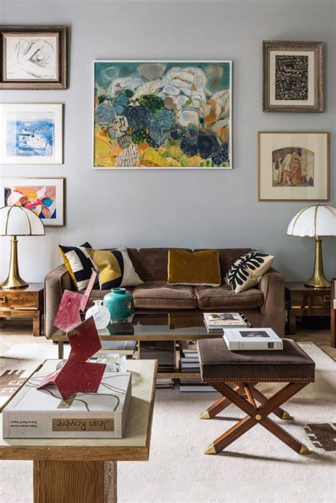 Another Art Collectors Apartment Habitually Chic Bloglovin