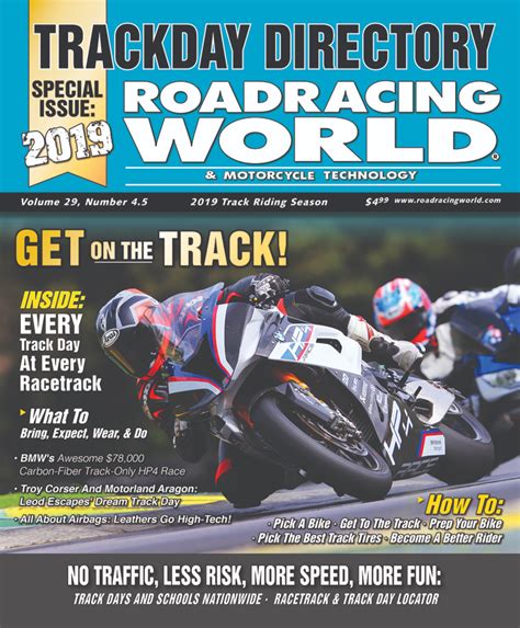 Rr 06t ec mini bike road racing technical regulations. Get On The Track! 2019 Roadracing World Trackday Directory ...