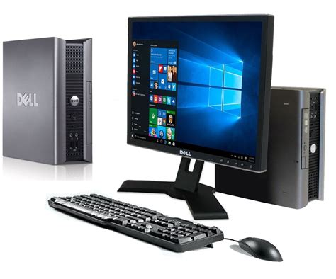 Fast Dell Desktop Pc Computer Windows 10 17 19 Monitor