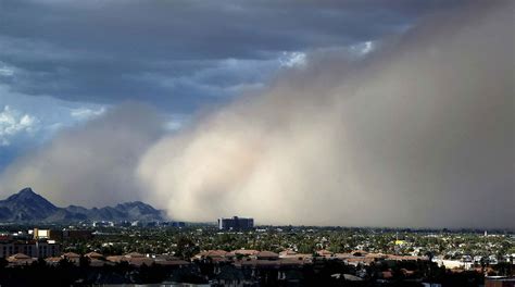 Photo Of The Day Phoenix Is Under Attack Of The Dust Storm Photo