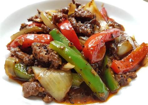 Rich and meaty spaghetti sauce is surprisingly easy to make, and ready in just over an hour. Stir Fry Beef in Black Pepper Sauce Recipe by Ikhwan Arif ...