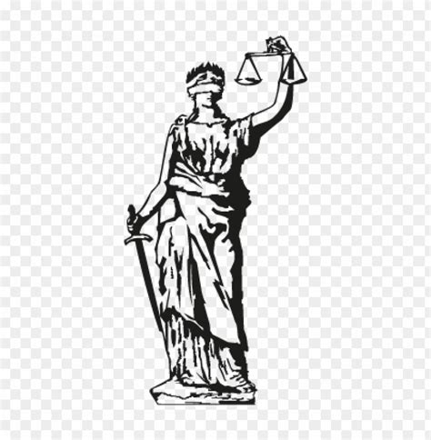 Lady Justice Symbol Vector